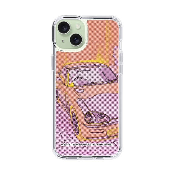 スリムプロテクションケース［ SUZUKI - CAPPUCCINO Halftone - Orange ］