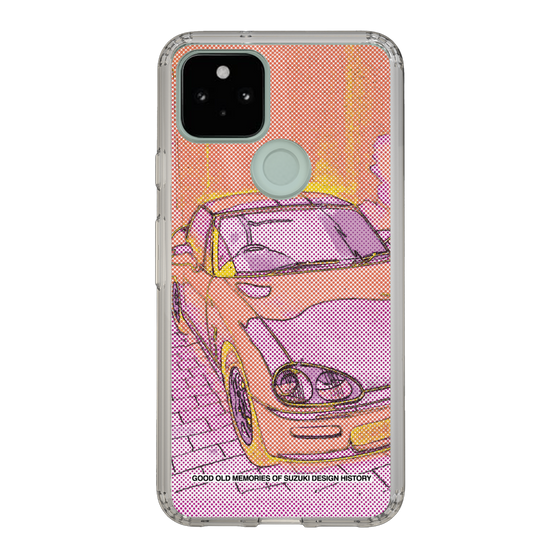 スリムプロテクションケース［ SUZUKI - CAPPUCCINO Halftone - Orange ］