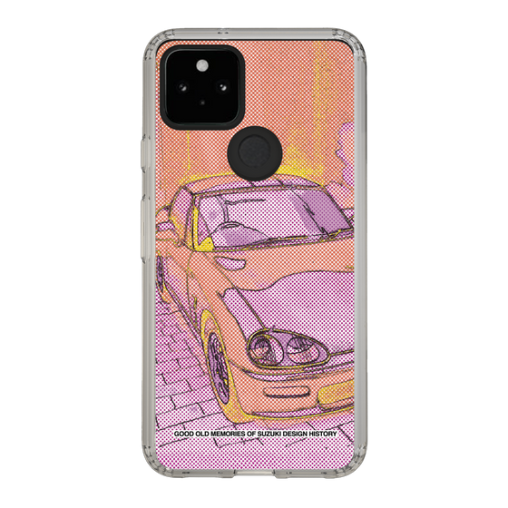 スリムプロテクションケース［ SUZUKI - CAPPUCCINO Halftone - Orange ］