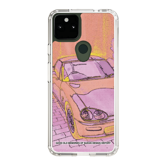 スリムプロテクションケース［ SUZUKI - CAPPUCCINO Halftone - Orange ］