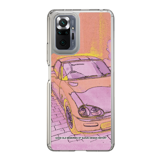 スリムプロテクションケース［ SUZUKI - CAPPUCCINO Halftone - Orange ］