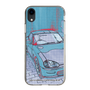 スリムプロテクションケース［ SUZUKI - CAPPUCCINO Halftone - Blue ］