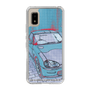 スリムプロテクションケース［ SUZUKI - CAPPUCCINO Halftone - Blue ］