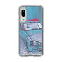 スリムプロテクションケース［ SUZUKI - CAPPUCCINO Halftone - Blue ］