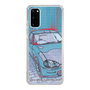 スリムプロテクションケース［ SUZUKI - CAPPUCCINO Halftone - Blue ］