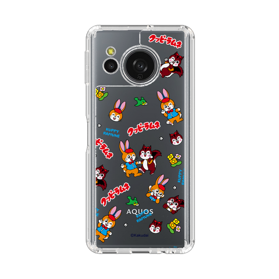 スリムプロテクションケース［ クッピーラムネ - クッピーとラム ］