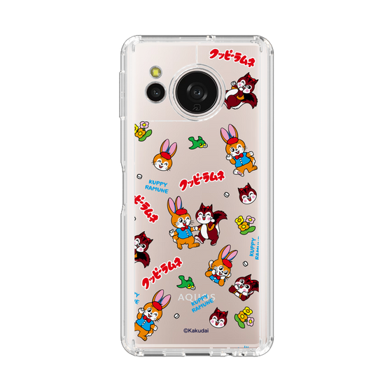 スリムプロテクションケース［ クッピーラムネ - クッピーとラム ］