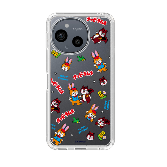 スリムプロテクションケース［ クッピーラムネ - クッピーとラム ］