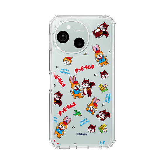 スリムプロテクションケース［ クッピーラムネ - クッピーとラム ］