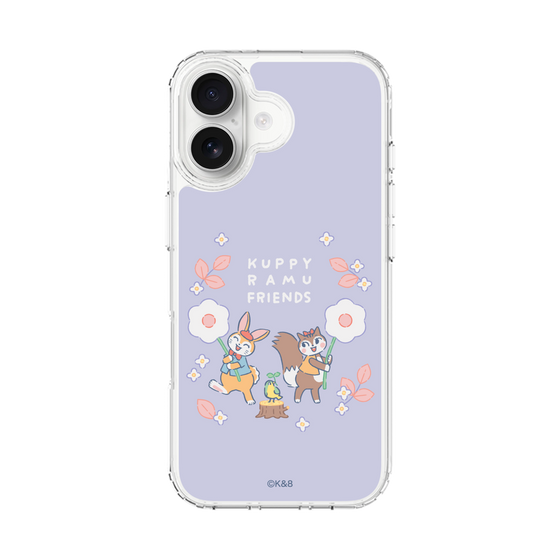 スリムプロテクションケース［ クピラムフレンズ - フラワー ］