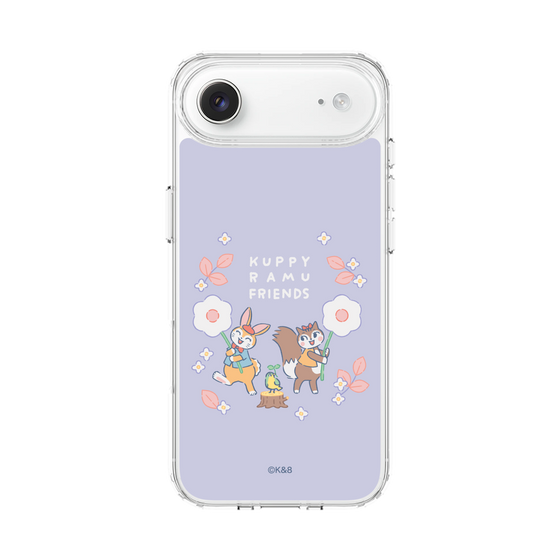 スリムプロテクションケース［ クピラムフレンズ - フラワー ］