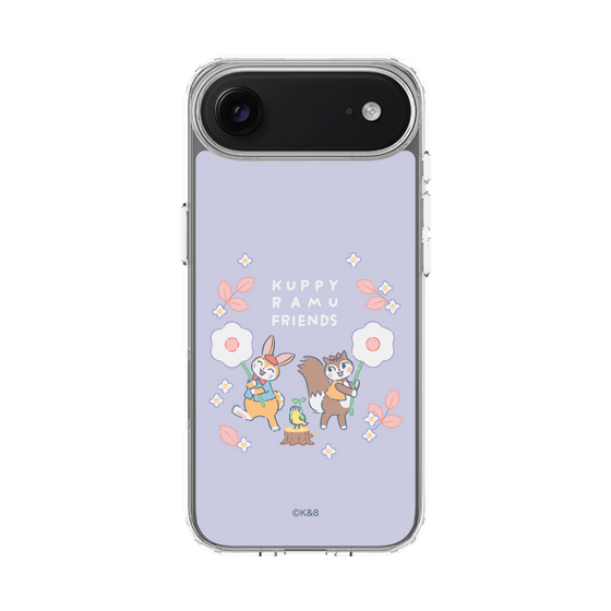 スリムプロテクションケース［ クピラムフレンズ - フラワー ］
