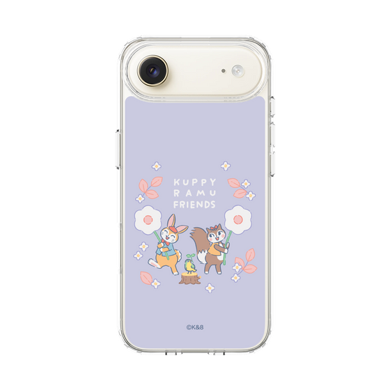 スリムプロテクションケース［ クピラムフレンズ - フラワー ］