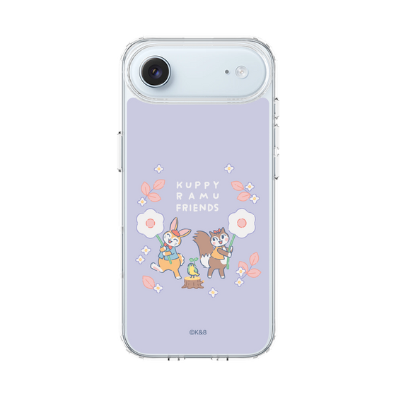スリムプロテクションケース［ クピラムフレンズ - フラワー ］