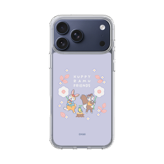 スリムプロテクションケース［ クピラムフレンズ - フラワー ］