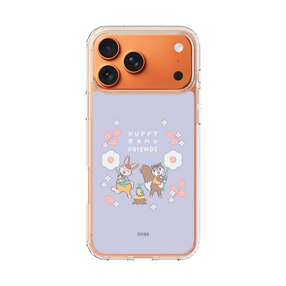 スリムプロテクションケース［ クピラムフレンズ - フラワー ］