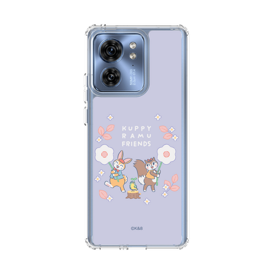 スリムプロテクションケース［ クピラムフレンズ - フラワー ］