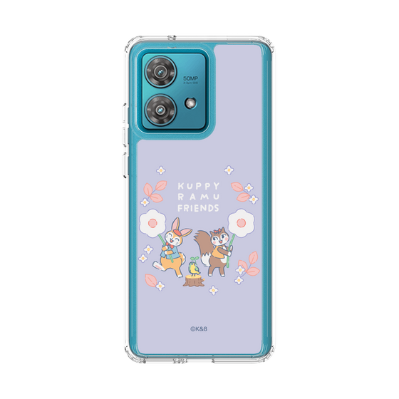 スリムプロテクションケース［ クピラムフレンズ - フラワー ］