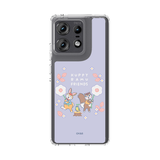 スリムプロテクションケース［ クピラムフレンズ - フラワー ］