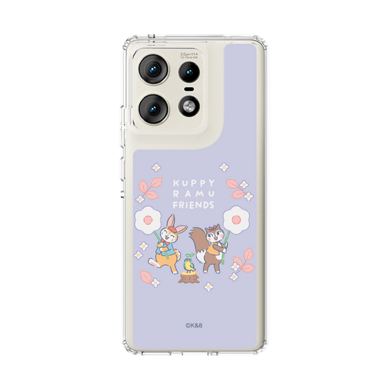 スリムプロテクションケース［ クピラムフレンズ - フラワー ］