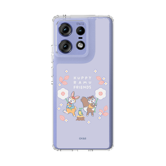 スリムプロテクションケース［ クピラムフレンズ - フラワー ］