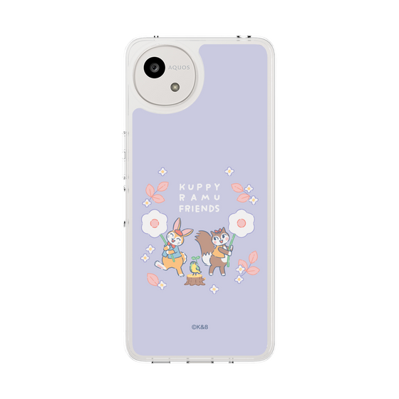 スリムプロテクションケース［ クピラムフレンズ - フラワー ］