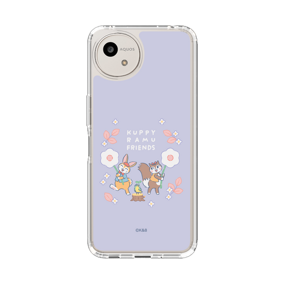 スリムプロテクションケース［ クピラムフレンズ - フラワー ］