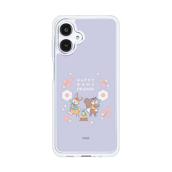 スリムプロテクションケース［ クピラムフレンズ - フラワー ］