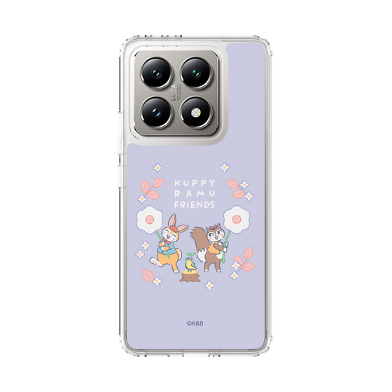 スリムプロテクションケース［ クピラムフレンズ - フラワー ］