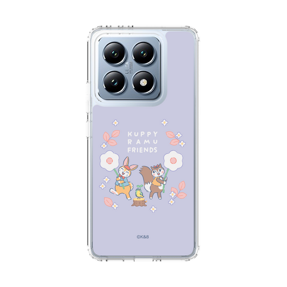 スリムプロテクションケース［ クピラムフレンズ - フラワー ］