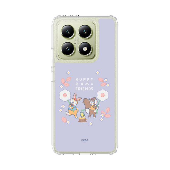 スリムプロテクションケース［ クピラムフレンズ - フラワー ］