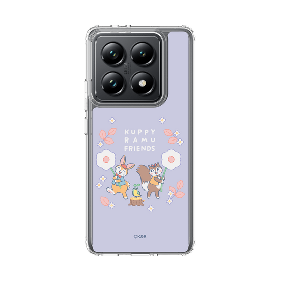 スリムプロテクションケース［ クピラムフレンズ - フラワー ］