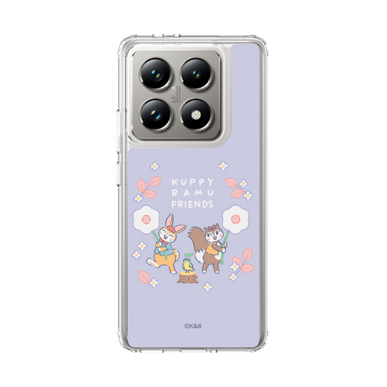 スリムプロテクションケース［ クピラムフレンズ - フラワー ］