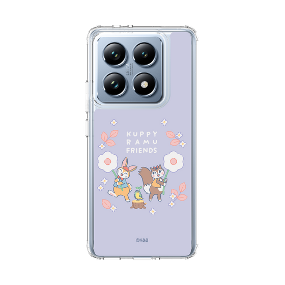 スリムプロテクションケース［ クピラムフレンズ - フラワー ］