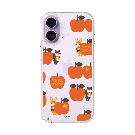 スリムプロテクションケース［ クピラムフレンズ - アップル ］
