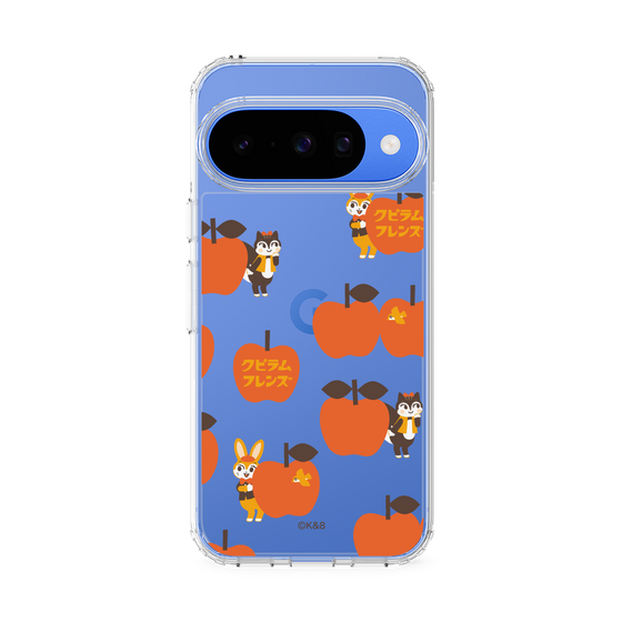スリムプロテクションケース［ クピラムフレンズ - アップル ］