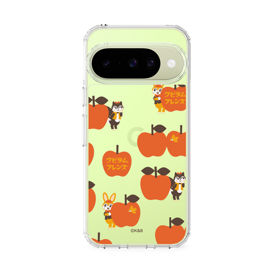 スリムプロテクションケース［ クピラムフレンズ - アップル ］