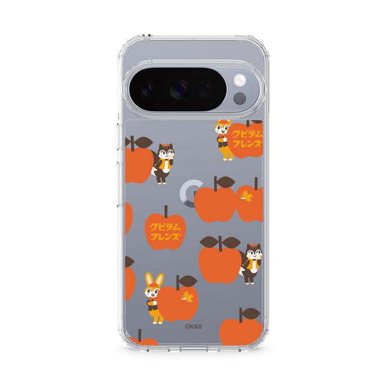 スリムプロテクションケース［ クピラムフレンズ - アップル ］