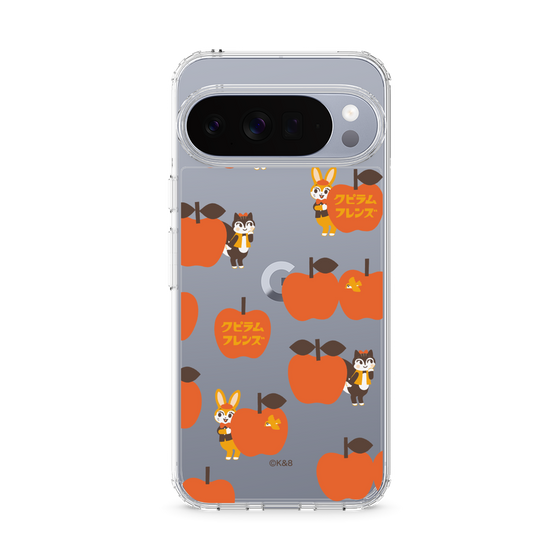 スリムプロテクションケース［ クピラムフレンズ - アップル ］