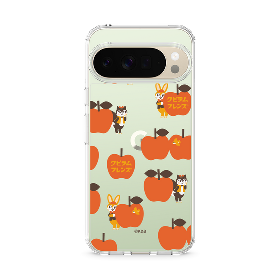 スリムプロテクションケース［ クピラムフレンズ - アップル ］