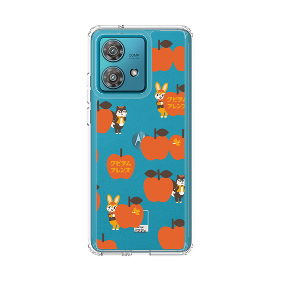 スリムプロテクションケース［ クピラムフレンズ - アップル ］