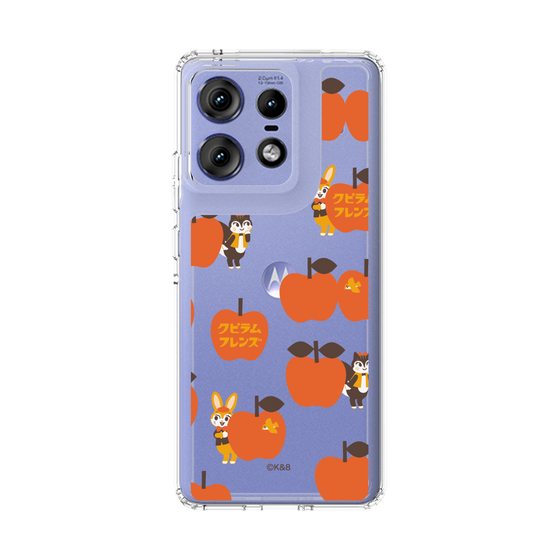 スリムプロテクションケース［ クピラムフレンズ - アップル ］