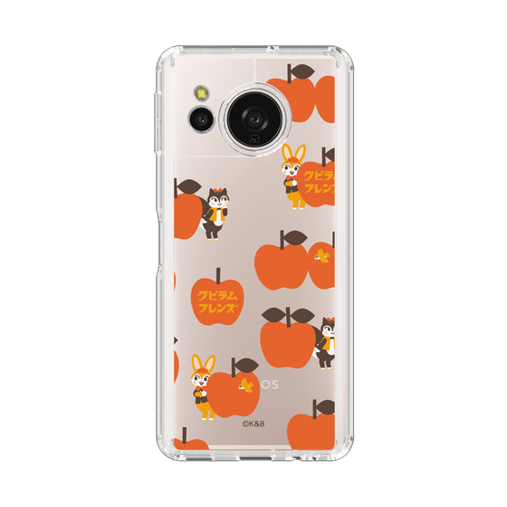 スリムプロテクションケース［ クピラムフレンズ - アップル ］