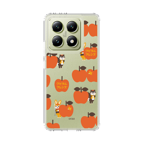 スリムプロテクションケース［ クピラムフレンズ - アップル ］
