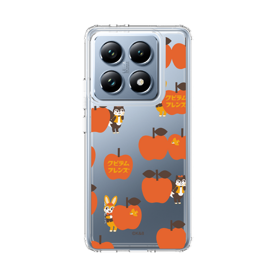 スリムプロテクションケース［ クピラムフレンズ - アップル ］