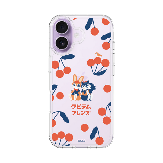 スリムプロテクションケース［ クピラムフレンズ - チェリー ］