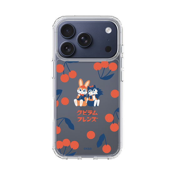 スリムプロテクションケース［ クピラムフレンズ - チェリー ］