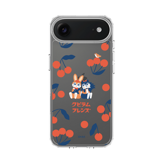 スリムプロテクションケース［ クピラムフレンズ - チェリー ］