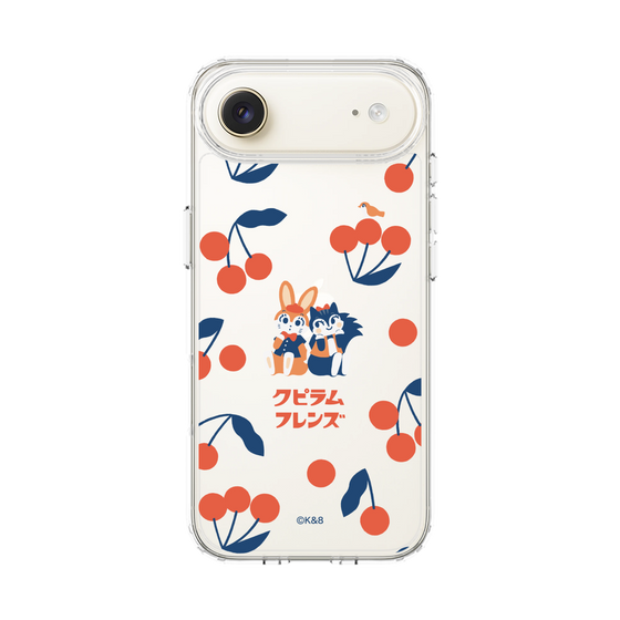 スリムプロテクションケース［ クピラムフレンズ - チェリー ］