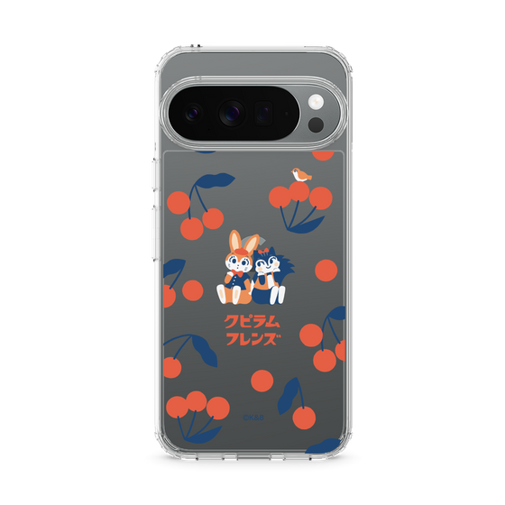 スリムプロテクションケース［ クピラムフレンズ - チェリー ］